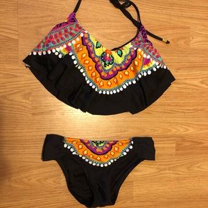 Trina Turk size 2 bikini swimsuit
